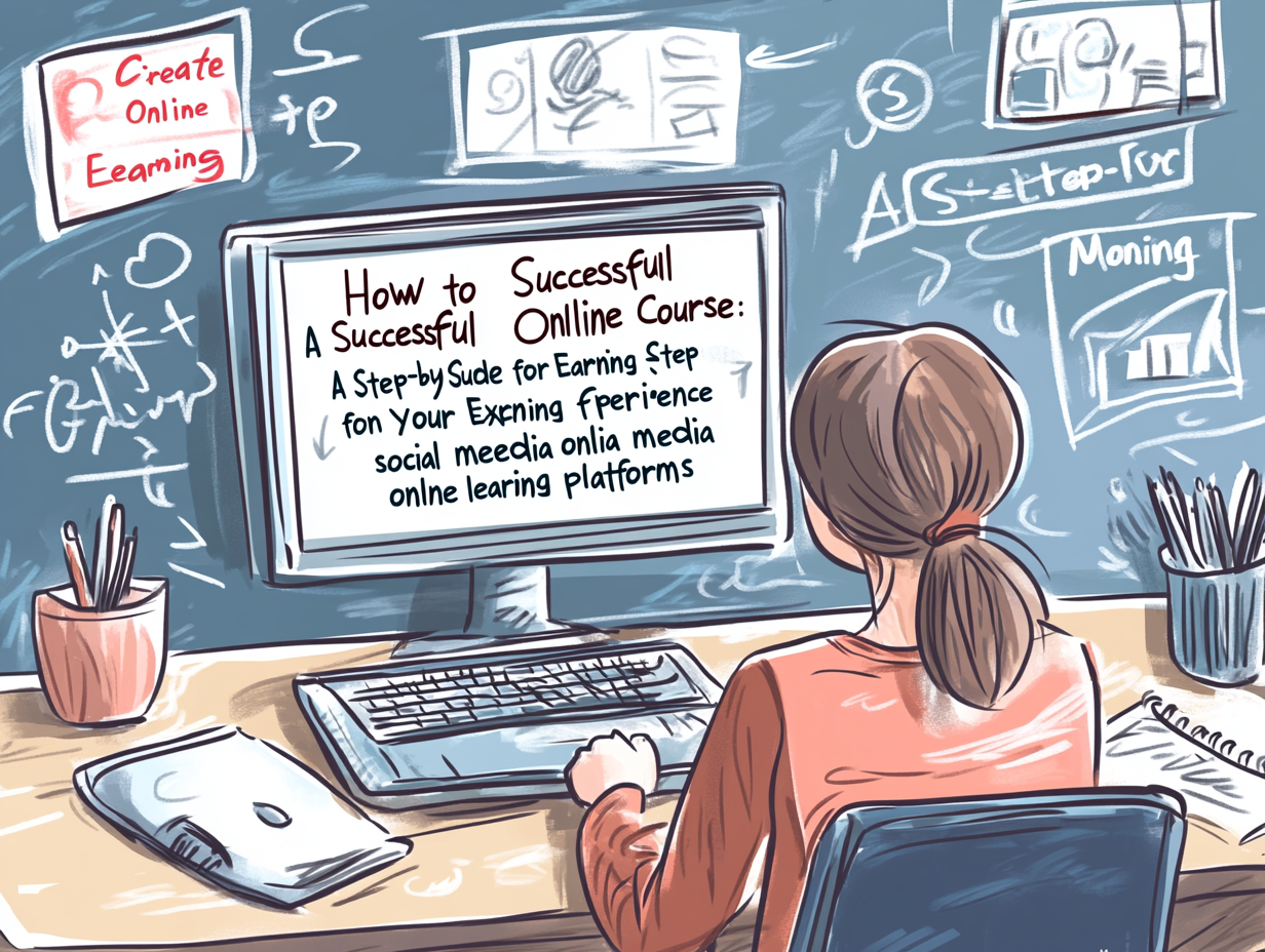 Как создать успешный онлайн-курс: пошаговое руководство для заработка и обучения на собственном опыте