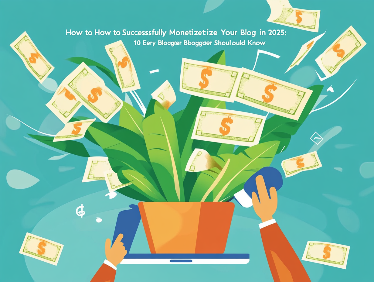Как успешно монетизировать блог в 2025 году: 10 стратегий, которые должны знать все блогеры