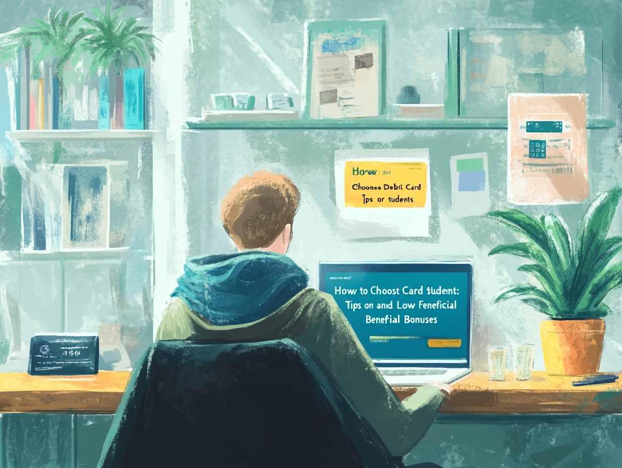 Как выбрать дебетовую карту для студентов: советы по низким комиссиям и выгодным бонусам