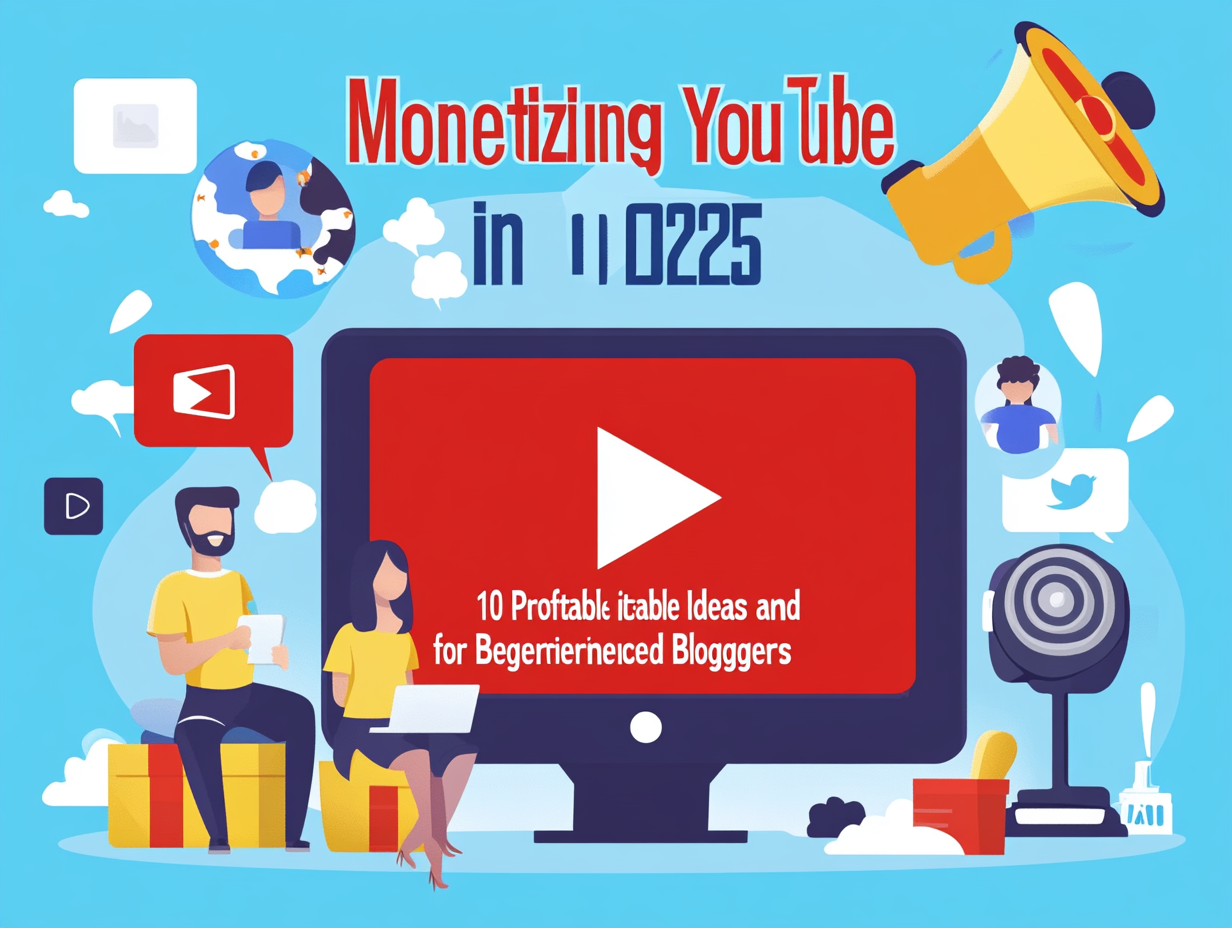 Заработок на YouTube в 2025: 10 прибыльных идей для начинающих и опытных блогеров