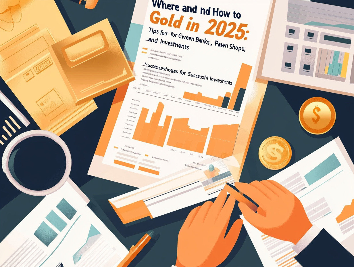 Где и как купить золото в 2025: советы по выбору между банками, ломбардами и биржами для успешных инвестиций