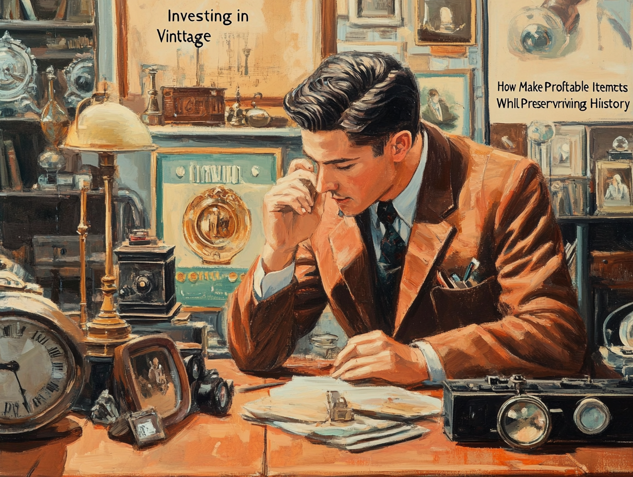 Инвестируем в винтаж: как сделать прибыльным вложение в уникальные предметы и сохранить историю