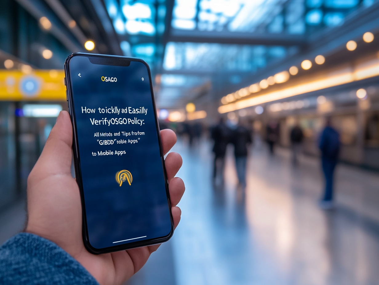 Как быстро и просто проверить полис ОСАГО: все способы и советы от ГИБДД до мобильных приложений