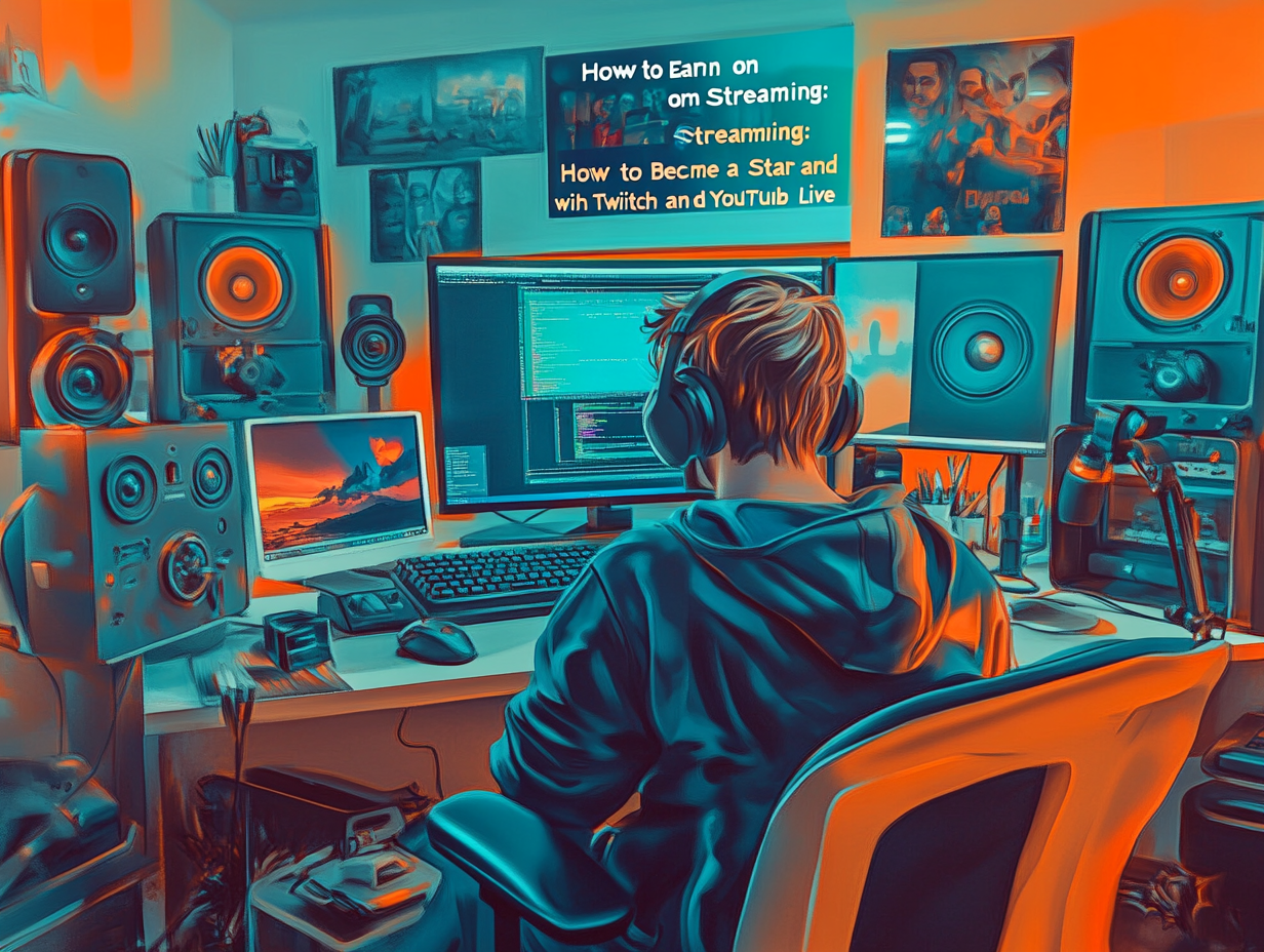 Заработок на стриминге: Как стать звездой и начать зарабатывать с Twitch и YouTube Live